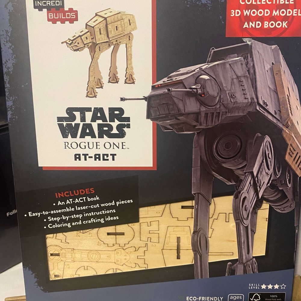 Star Wars wood models